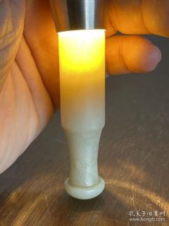 和田玉烟嘴青白玉烟嘴老烟嘴���玉烟嘴
