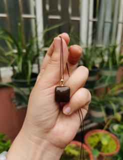 🌰 深色老红糖和田玉吊坠,精致小巧 🌰
